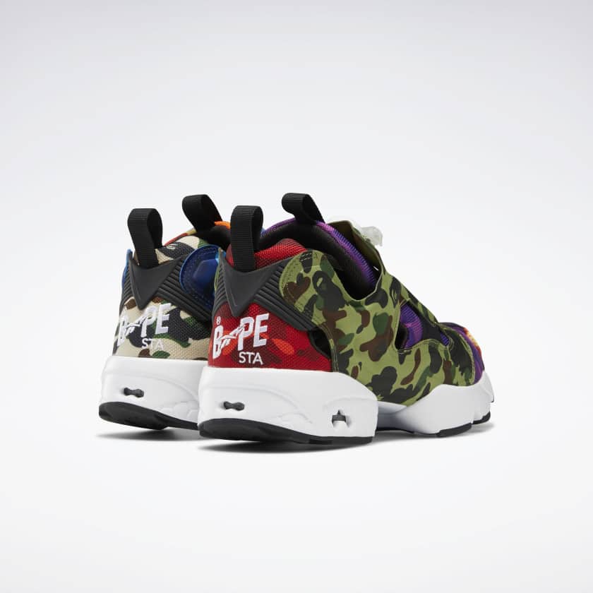 Reebok pump x bape online